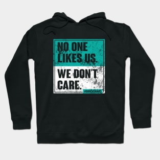 Vintage No One Likes Us We Don't Care Funny Philly-Bird-Gang Hoodie